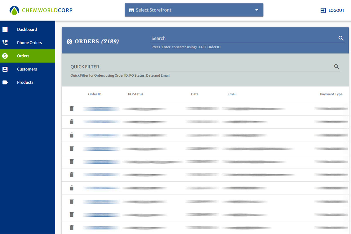 Chemworld Platform screenshot