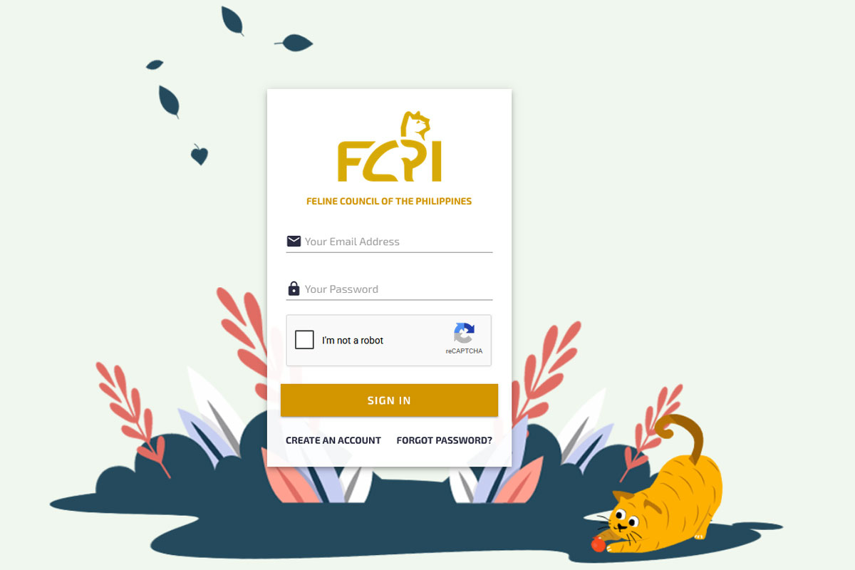 FCPI Platform screenshot